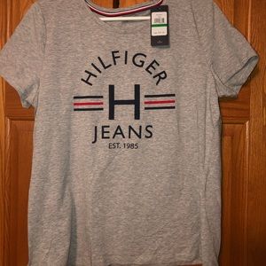 Tommy Hilfiger grey t shirt new with tags